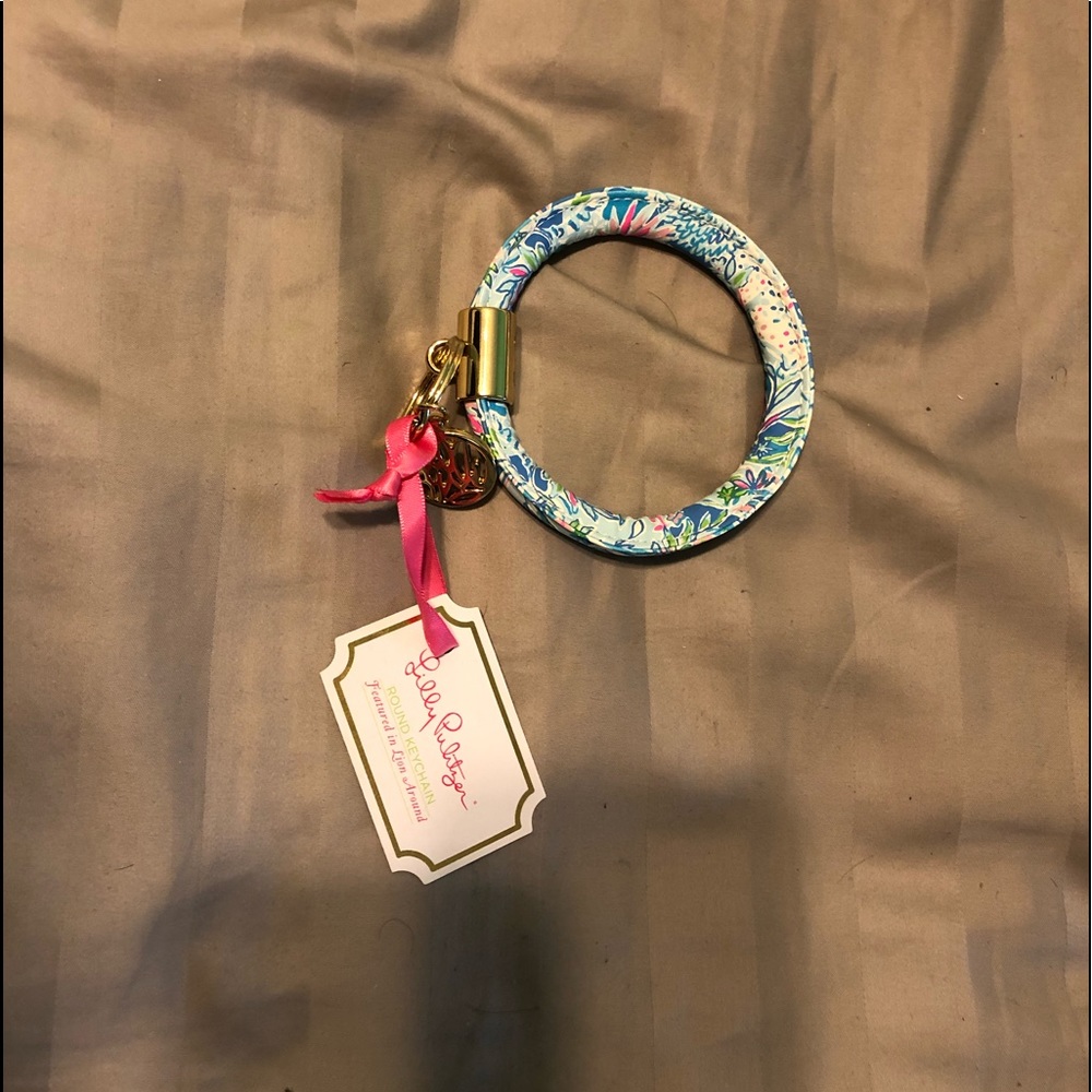 Lily Pulitzer Keychain bracelet